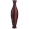 Uniquewise Modern Decorative Bamboo Floor Flower Vase for Living Room, Entryway or Dining, 43 Inch Red QI004206.L.BN - alternate 5